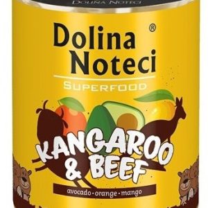 Dolina Noteci Premium Superfood Pies Kangur i wołowina puszka 800g - 1 zdjęcie
