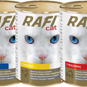 Dolina Noteci Rafi Classic Dla KOTA : Smak - Kurczak, Opakowanie - 24 x 415 g - 1 zdjęcie