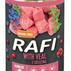 Dolina Noteci RAFI Junior Veal z cielęciną 400 g mokra karma dla psa - 1 zdjęcie