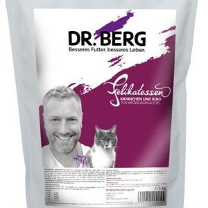 Dr. Berg Dr.Berg Felikatessen - królik i wołowina dla kotów (1 kg) 4260412420445 - 1 zdjęcie