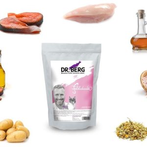 Dr. Berg Dr.Berg Felikatessen - kurczak i łosoś dla kotów (1kg) 4260412420223 - 1 zdjęcie