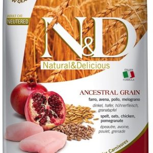 Farmina Low Grain Cat Farmina Cat Low Ancestral Grain Neutered kurczak i owoc granatu 5 kg - 1 zdjęcie