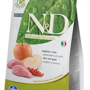 Farmina N&D Boar & Apple Adult Cat 5 kg - 1 zdjęcie