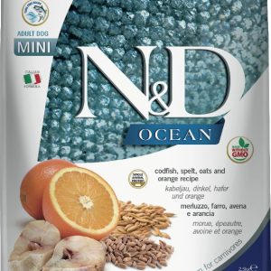 Farmina Ocean Adult Mini Codfish&Spelt&Orange 0,8 kg - 1 zdjęcie