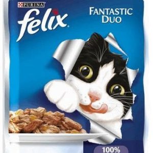 Felix Felix Fantastic Duo z łososiem i sardynką 100g - 1 zdjęcie