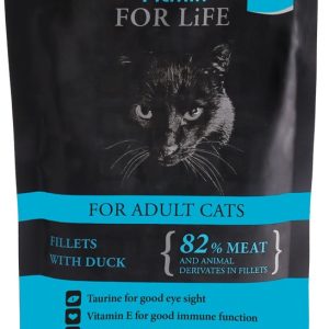 Fitmin cat For Life pouch adult duck 85g - 1 zdjęcie