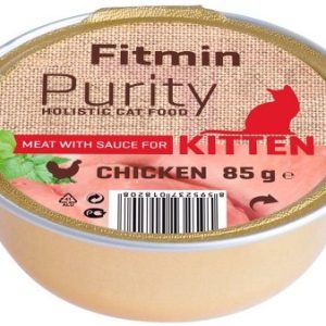 Fitmin cat Purity alutray Kitten Chicken 85g - 1 zdjęcie