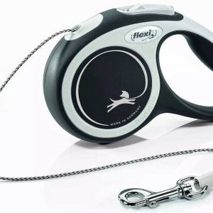 Flexi Smycz New Comfort M linka 8m 20kg Czarna - 1 zdjęcie