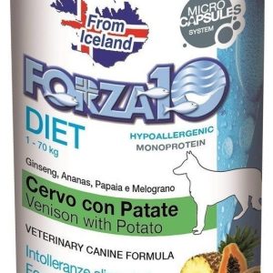 Forza10 Karma mokra dla psa Diet, jeleń z ziemniakami, 400 g - 1 zdjęcie