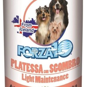 Forza10 Karma mokra dla psa Maintenance Light, gladzica z makrelą, 400 g - 1 zdjęcie