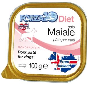 Forza10 Karma mokra dla psa Solo Diet, wieprzowina, 100 g - 1 zdjęcie