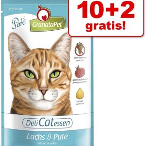 GranataPet Zestaw DeliCatessen, 24 x 85 g - Łosoś z indykiem - 1 zdjęcie