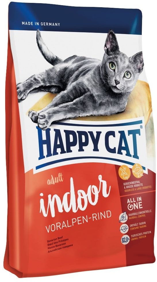 Happy Cat Indoor Adult Rind 4 kg - 1 zdjęcie