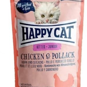 HAPPY CAT Junior saszetka 85g |Żwirek GRATIS dla zamówień powyżej 120zł! - 1 zdjęcie