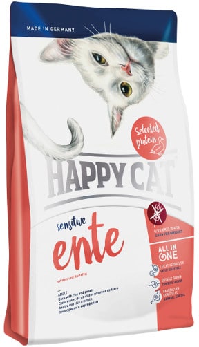 Happy Cat Sensitive Ente 4 kg - 1 zdjęcie