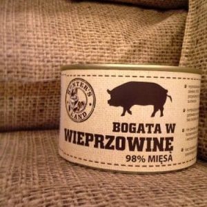 Hunter''s land HUNTER''S LAND Bogata w WIEPRZOWINĘ 98% mięsa 410g 5902581901507 - 1 zdjęcie