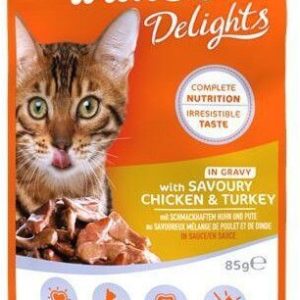 Iams Cat Adult All Breeds Chicken & Turkey In Gravy 85 g DARMOWA DOSTAWA OD 95 ZŁ! - 1 zdjęcie