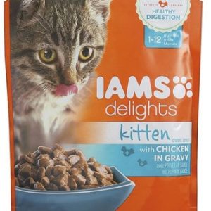 Iams Cat Kitten All Breeds Chicken In Gravy Pouch 85 g DARMOWA DOSTAWA OD 95 ZŁ! - 1 zdjęcie