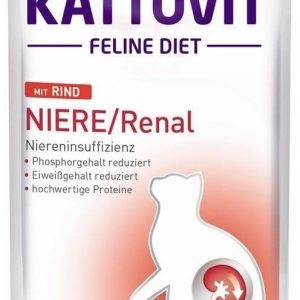 Kattovit Feline Diet Renal wołowina 85g KKAT005_PAK12 - 1 zdjęcie