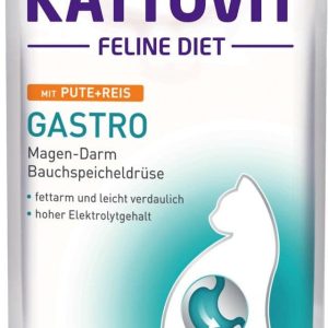 Kattovit Gastro w saszetkach - Indyk i ryż, 12 x 85 g - 1 zdjęcie