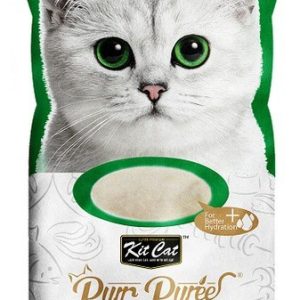 Kit Cat Kit Cat PurrPuree Chicken & Scallop 4x15g Kit Cat |DLA ZAMÓWIEŃ + 99zł GRATIS! - 1 zdjęcie
