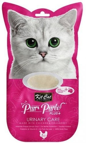 Kit Cat Kit Cat PurrPuree Plus+ Chicken Urinary Care 4x15g - 2 zdjęcie