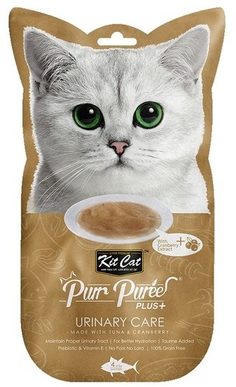 Kit Cat Kit Cat PurrPuree Plus+ Tuna Urinary Care 4x15g - 1 zdjęcie