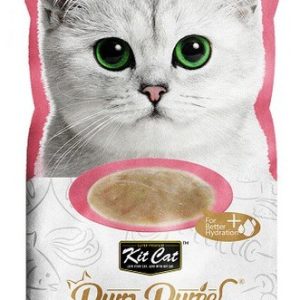 Kit Cat Kit Cat PurrPuree Tuna & Salmon 4x15g Kit Cat |DLA ZAMÓWIEŃ + 99zł GRATIS! - 1 zdjęcie