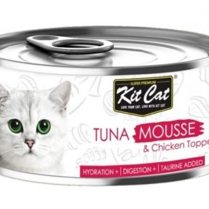 KIT CAT TUNA MOUSSE (mus z tuńczyka) 80g - 1 zdjęcie