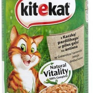 Kitekat Z Kaczką W Galaretce Karma Pełnoporcjowa 400 G - 1 zdjęcie