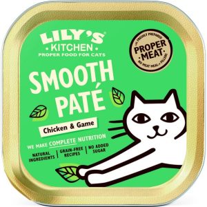 Lilys Kitchen Smooth Pate Chicken&Game Mokra Karma dla kota op 85g - 1 zdjęcie