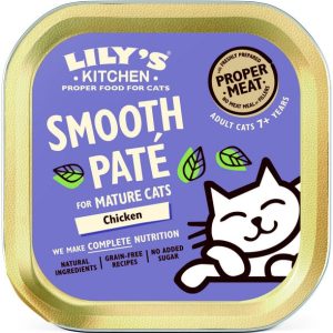 Lilys Kitchen Smooth Pate Mature Chicken Mokra Karma dla kota op 85g - 1 zdjęcie