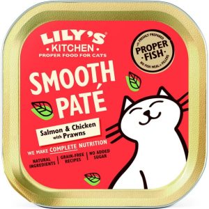 Lilys Kitchen Smooth Pate Salmon&Chicken Mokra Karma dla kota op 85g - 1 zdjęcie
