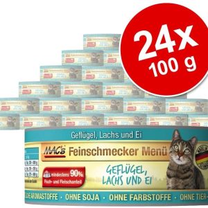 Mac´S 5 + 1 gratis! MAC´s Cat Feinschmecker 6 x 100 g Cielęcina & drób - 1 zdjęcie
