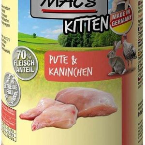 Macs Mac's Cat Kitten Karma z indykiem i królikiem dla kociąt 400g - 1 zdjęcie