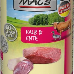 Mac's Mac's Dog Adult Mokra karma z cielęciną i kaczką 400g - 1 zdjęcie