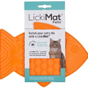Mata LickiMat Classic Felix małe psy pomarańczowa - 1 zdjęcie