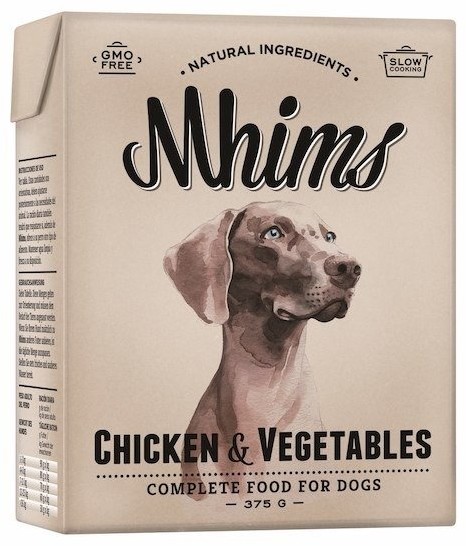 Mhims dla psów Mhims chicken & vegetables 375g - 1 zdjęcie