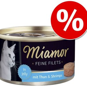 Miamor Feine Filets filety mięsne smak tuńczyk z warzywami 6x100g - 1 zdjęcie