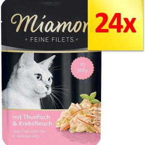 Miamor Feine Filets Tuńczyk i raki saszetka 100g - 1 zdjęcie