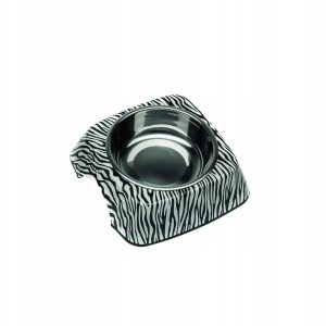 Miska Pet Inn Melamina Safari Zebra S - 1 zdjęcie