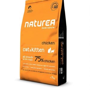 Naturea Cat&Kitten Chicken 0,1 kg - 1 zdjęcie