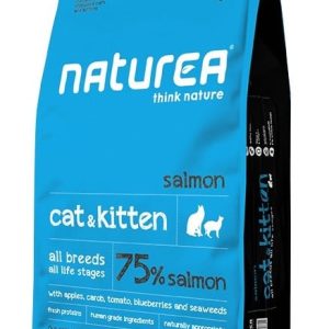 Naturea Cat&Kitten Salmon 0,1 kg - 1 zdjęcie