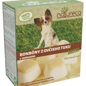 NATURECA cukierki z OWCZY tłuszcz z czosnkiem MINI - 1 zdjęcie