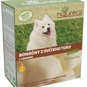 NATURECA cukierki z owczy tłuszcz z łososiem MINI - 1 zdjęcie