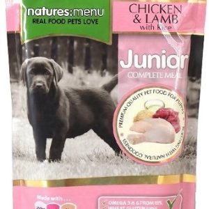 Natures Menu Menu Pies Junior - kurczak jagnięcina i ryż saszetka 300g MS_14485 - 1 zdjęcie