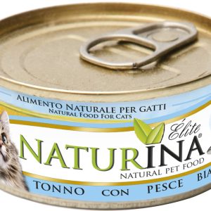 Naturina Naturina Wet Cat - Tuńczyk z białą rybą 70g - 1 zdjęcie