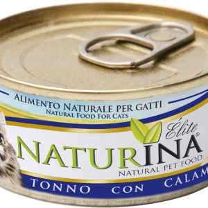 Naturina Naturina Wet Cat - Tuńczyk z kalmarami 70g - 1 zdjęcie