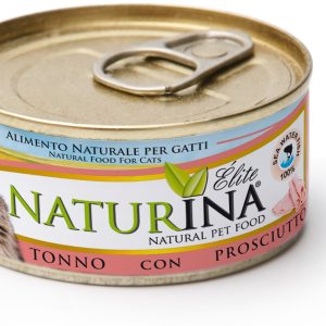 Naturina Naturina Wet Cat - Tuńczyk z szynką prosciutto 70g - 1 zdjęcie