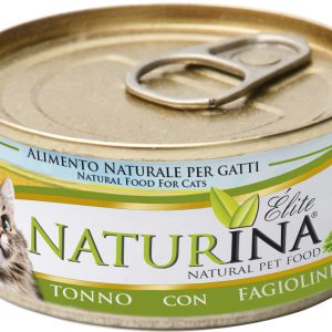 Naturina Naturina Wet Cat - Tuńczyk z zieloną fasolką 70g - 1 zdjęcie